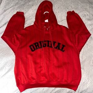 red original hoodie